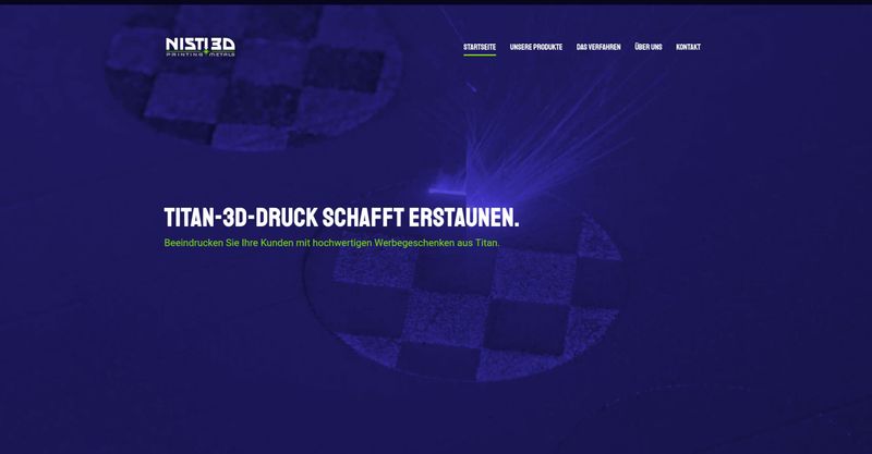 Bild der Startseite von NISTI 3D